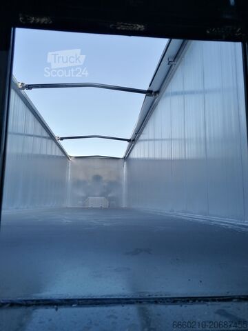 Kipper oplegger Stas AGROSTAR 55,6m³ Top-Zustand Auto-Verdeck