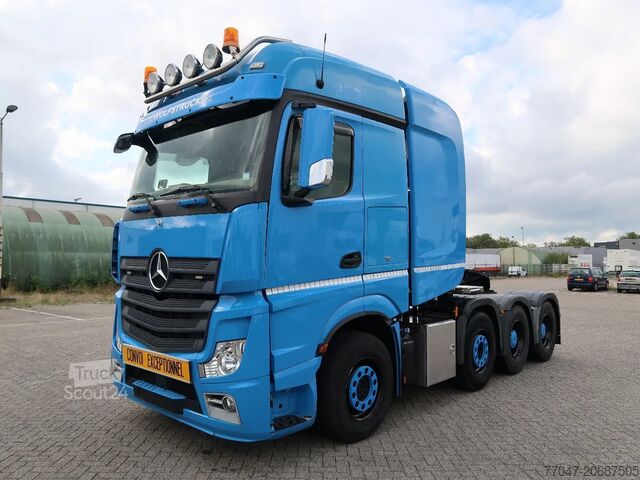 Standaard-SZM Mercedes-Benz Actros 4163 8x4, Retarder, Big Axle, GCW 170 To...