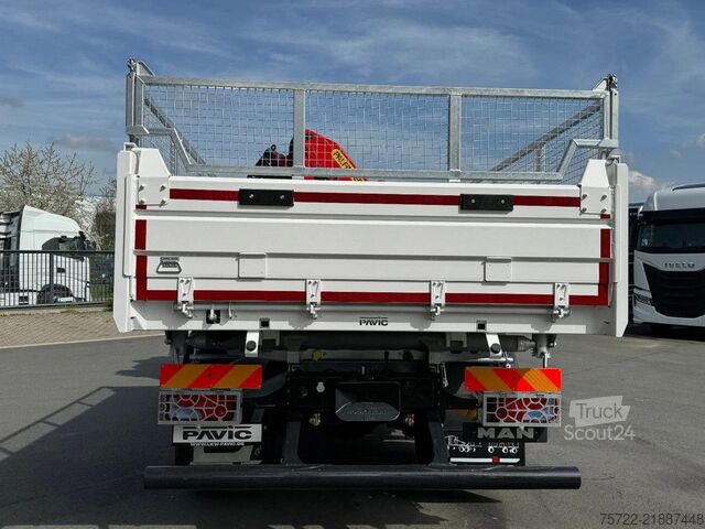 3-sidig tipper MAN TGM 18.320 4x2 BB 3-Seiten Krankipper Palfinger
