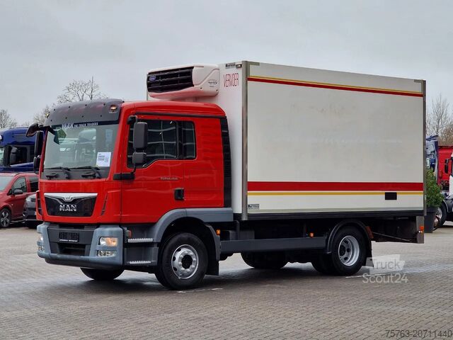 Kühl-/Tiefkühltransport MAN TGM 12.250 Sleepercab 4x2 - Carrier Xarios 600 ...
