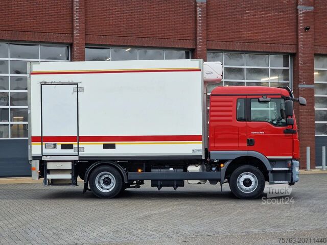 Kühl-/Tiefkühltransport MAN TGM 12.250 Sleepercab 4x2 - Carrier Xarios 600 ...