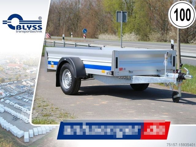 Remorcă auto BLYSS Alumina M1 PKW Anhänger 1300kg 256x131x33cm