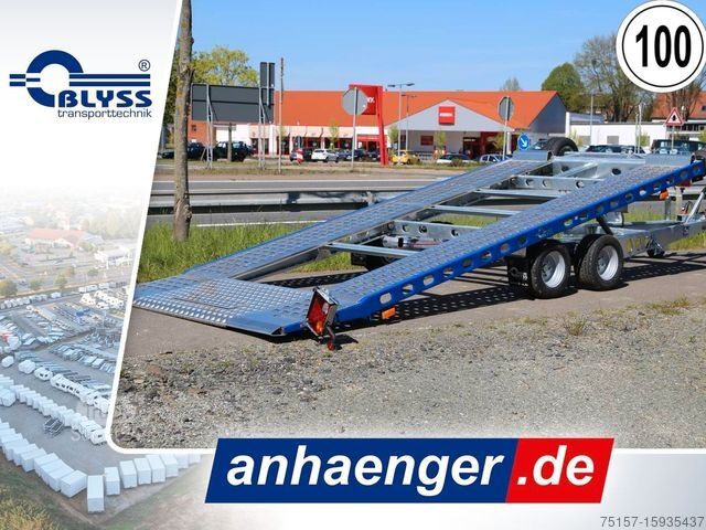 Car carrier trailer BLYSS Autotransporter Anhänger 2,5t kippbar 460x203cm