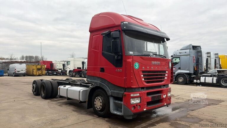 Kabinli şasi Iveco Stralis 430 (6X2 / AIRCO)