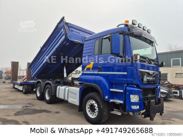 Sonstige MAN TGS 26.480 XLX BB 6x4*Pritarder/Manual/Bordmatik