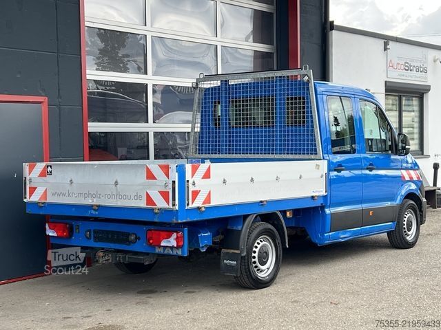 Furgonetka pick-up MAN TGE 3.180 DOKA 7-Sitz AHK 1-Hand orig. 152tsd km