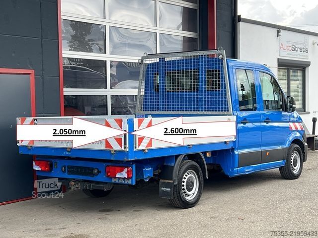 Furgonetka pick-up MAN TGE 3.180 DOKA 7-Sitz AHK 1-Hand orig. 152tsd km