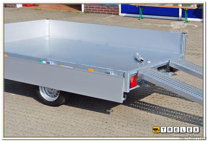 Autotrailer Eduard KH 2615 1800 kg Einachskipper mit Rampen