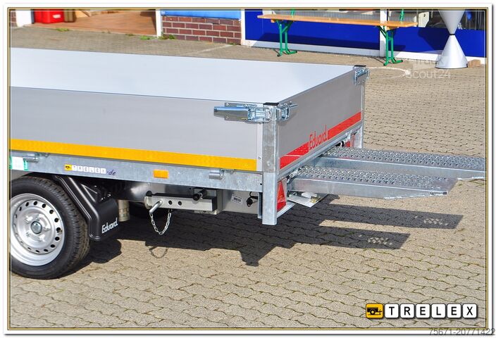 Autotrailer Eduard KH 2615 1800 kg Einachskipper mit Rampen