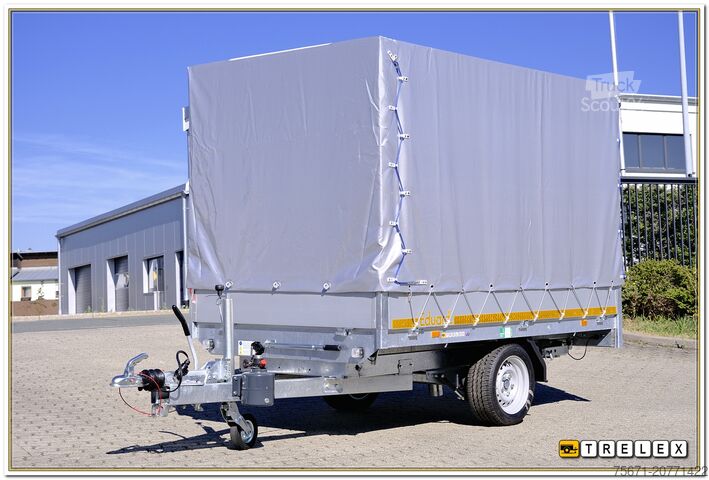 Autotrailer Eduard KH 2615 1800 kg Einachskipper mit Rampen