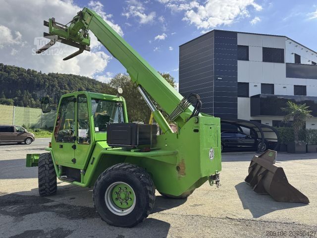 Τηλεσκοπικός φορτοεκφορτωτής MERLO P30.13EVS Palettengabel+Schaufel