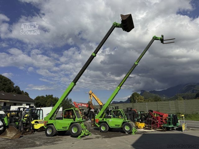 Τηλεσκοπικός φορτοεκφορτωτής MERLO P30.13EVS Palettengabel+Schaufel