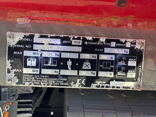 Darbo platforma JLG R 1932 ScherenBühnen 8 Meter