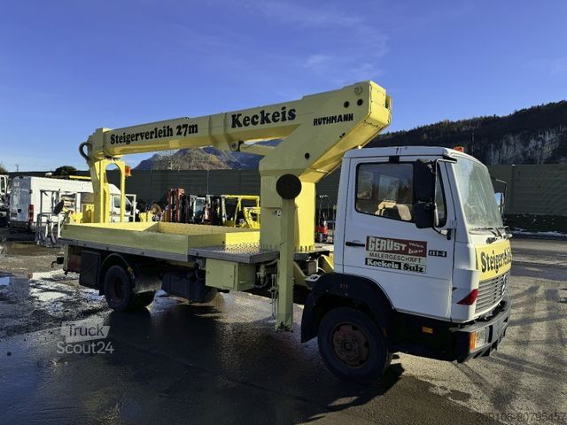 Tovornjaška dvižna delovna ploščad MERCEDES-BENZ 814 Ruthmann 27 meter