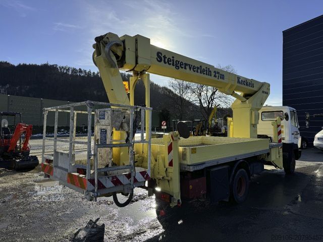 Tovornjaška dvižna delovna ploščad MERCEDES-BENZ 814 Ruthmann 27 meter