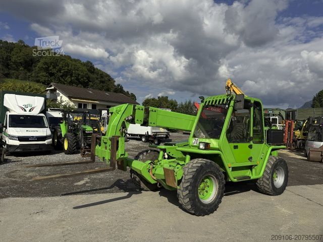 Τηλεσκοπικός φορτοεκφορτωτής MERLO P30.13EVS Palettengabel+Schaufel