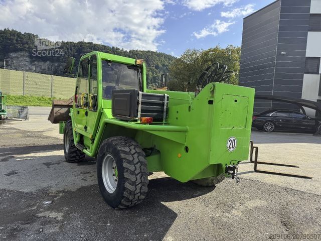 Τηλεσκοπικός φορτοεκφορτωτής MERLO P30.13EVS Palettengabel+Schaufel