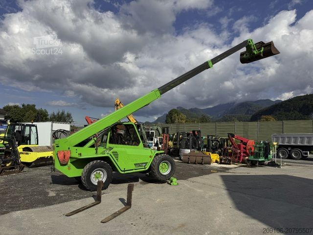 Τηλεσκοπικός φορτοεκφορτωτής MERLO P30.13EVS Palettengabel+Schaufel