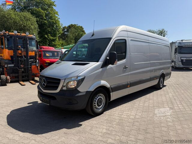 Furgoneta de caja alta Mercedes-Benz Sprinter 314 CDI Klima Maxi6-Gänge Original Kilometer