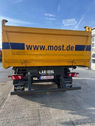 Тристранен самосвален ремарке CARNEHL CTK/ST Tandem 3.S.Kipper