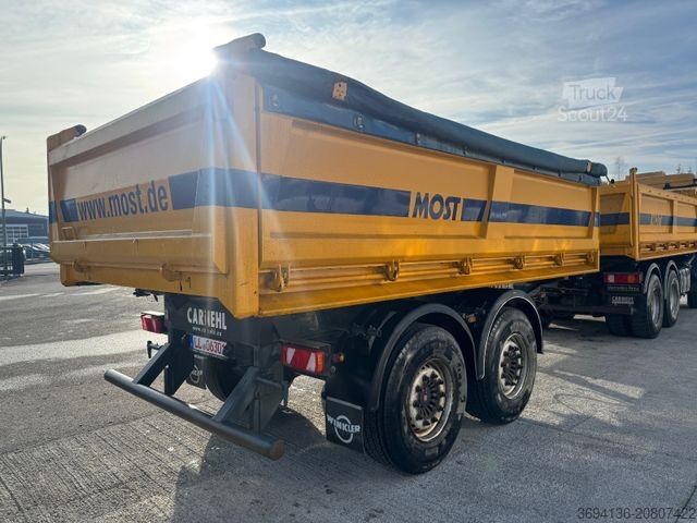 Тристранен самосвален ремарке CARNEHL CTK/ST Tandem 3.S.Kipper