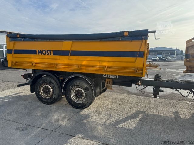 Тристранен самосвален ремарке CARNEHL CTK/ST Tandem 3.S.Kipper