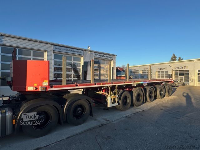 Нискорамно полуремарке FAYMONVILLE Cargo-NZ-5L Balllastauflieger gelenkt