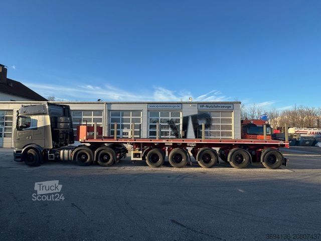 Нискорамно полуремарке FAYMONVILLE Cargo-NZ-5L Balllastauflieger gelenkt