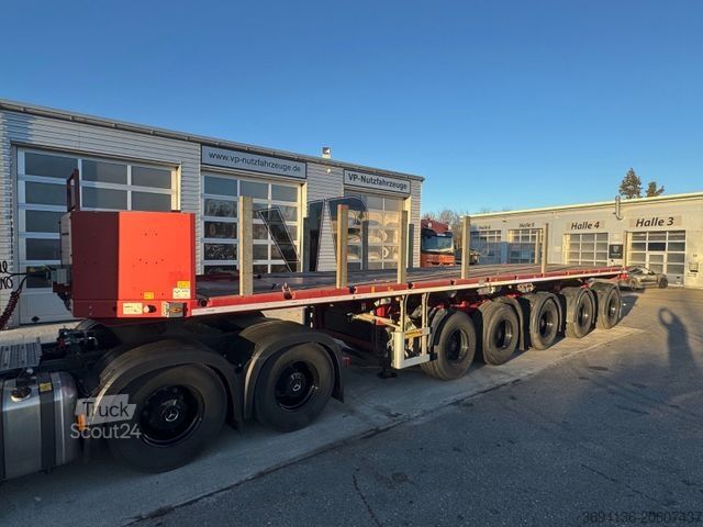 Нискорамно полуремарке FAYMONVILLE Cargo-NZ-5L Balllastauflieger gelenkt