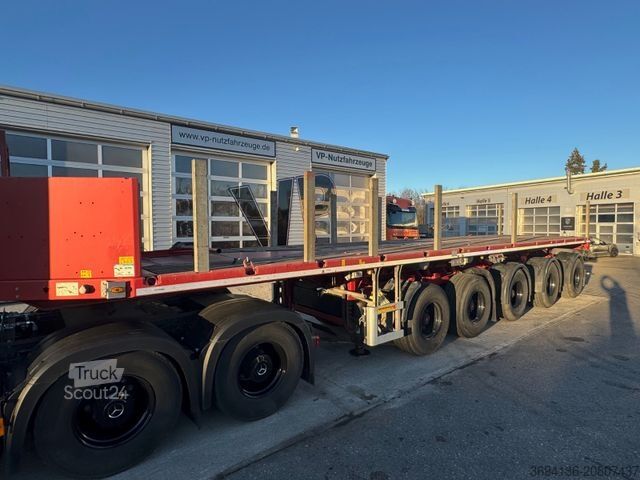 Нискорамно полуремарке FAYMONVILLE Cargo-NZ-5L Balllastauflieger gelenkt