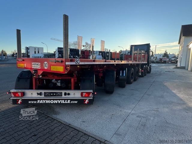 Нискорамно полуремарке FAYMONVILLE Cargo-NZ-5L Balllastauflieger gelenkt