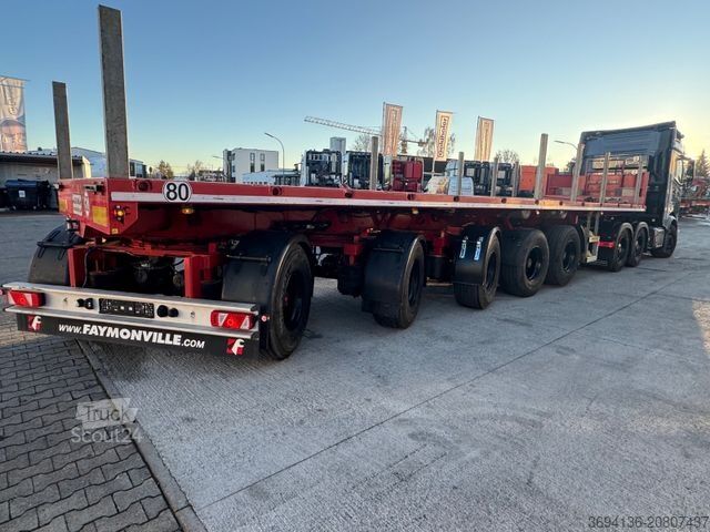 Нискорамно полуремарке FAYMONVILLE Cargo-NZ-5L Balllastauflieger gelenkt