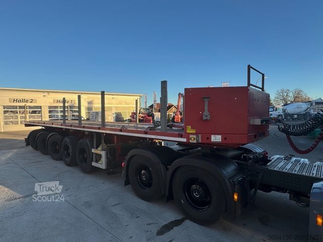 Нискорамно полуремарке FAYMONVILLE Cargo-NZ-5L Balllastauflieger gelenkt