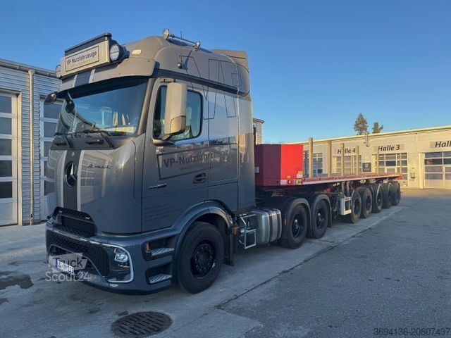 Нискорамно полуремарке FAYMONVILLE Cargo-NZ-5L Balllastauflieger gelenkt