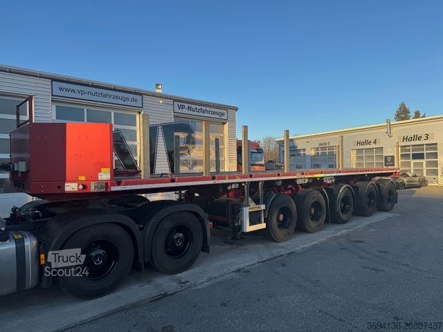 Нискорамно полуремарке FAYMONVILLE Cargo-NZ-5L Balllastauflieger gelenkt