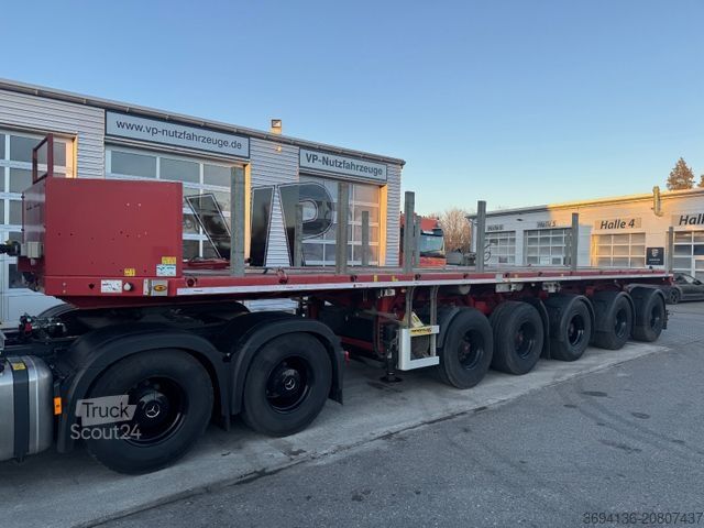 Нискорамно полуремарке FAYMONVILLE Cargo-NZ-5L Balllastauflieger gelenkt