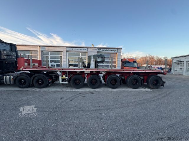 Нискорамно полуремарке FAYMONVILLE Cargo-NZ-5L Balllastauflieger gelenkt