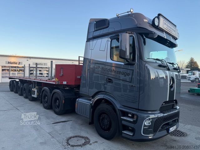 Нискорамно полуремарке FAYMONVILLE Cargo-NZ-5L Balllastauflieger gelenkt