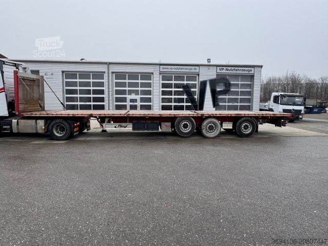 Полуприцеп с работна платформа FLIEGL SDS 390 Plattform Nachlaufgelenkt