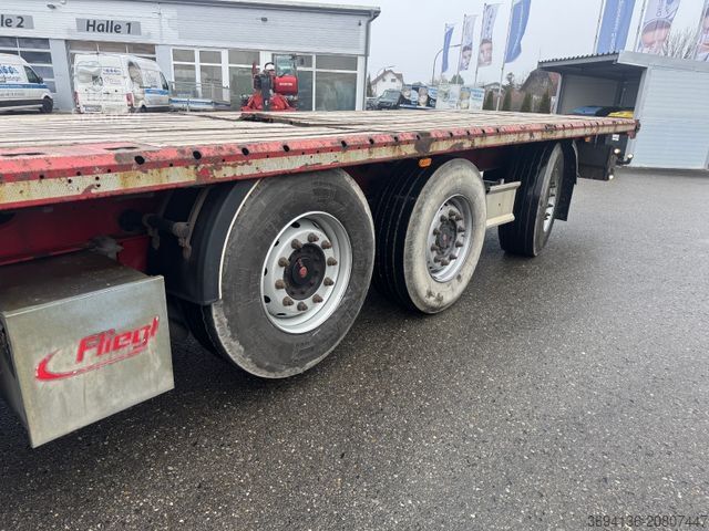 Полуприцеп с работна платформа FLIEGL SDS 390 Plattform Nachlaufgelenkt