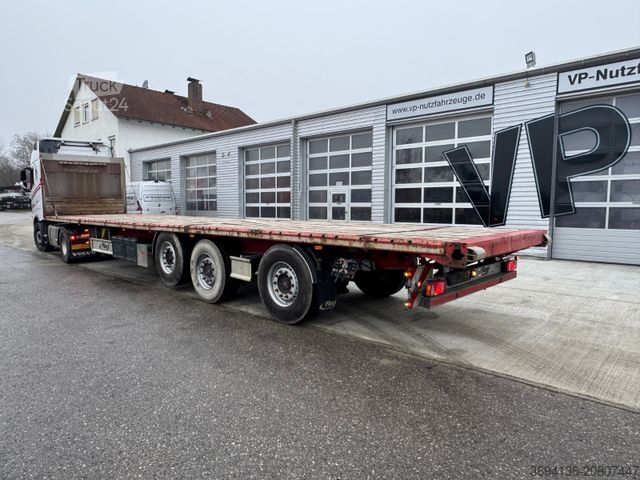 Полуприцеп с работна платформа FLIEGL SDS 390 Plattform Nachlaufgelenkt