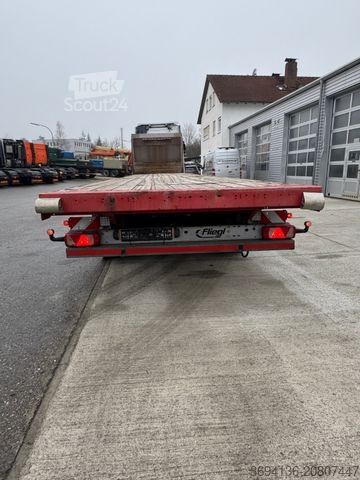 Полуприцеп с работна платформа FLIEGL SDS 390 Plattform Nachlaufgelenkt