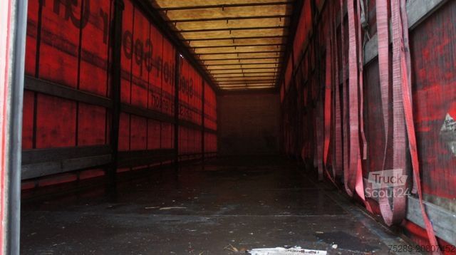 Semiremorcă deschisă cu prelată SCHMITZ CARGOBULL S01 Pritsche + Plane SAF-Achsen