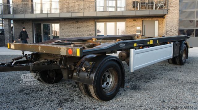 Рол-оф ремарке HÜFFERMANN HAR 18.70 Abrollanhänger Abroller Doppelbereifun