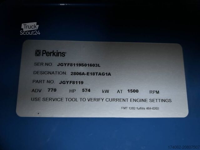 Kruszywo FG Wilson P660-3 - 660 kVA Genset - DPX-16022