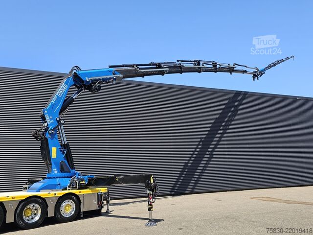 Vrachtwagen met kraan Scania S580 V8 / 8x4 / FASSI 115 t/m CRANE / RETARDER