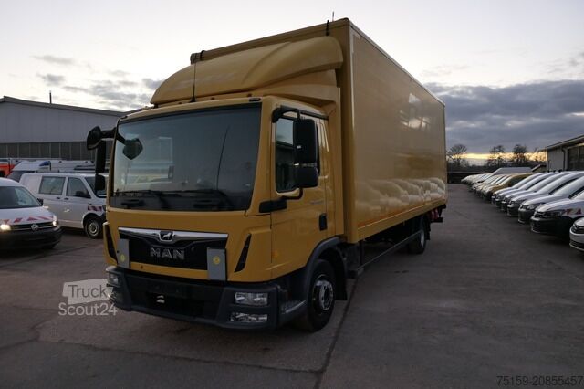 Box truck man TGL 12.250 LBW AHK KLIMA