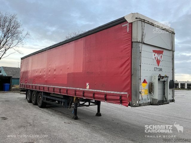 Отворено полуремарке с брезент Schmitz Cargobull Curtainsider Standard