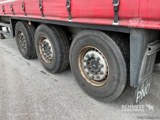 Отворено полуремарке с брезент Schmitz Cargobull Curtainsider Standard