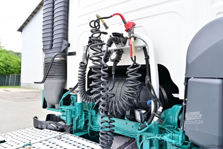 Standard nyergesvontató Volvo FM450  E6 Alufelgen Scheckheft Bett Blatt Luft